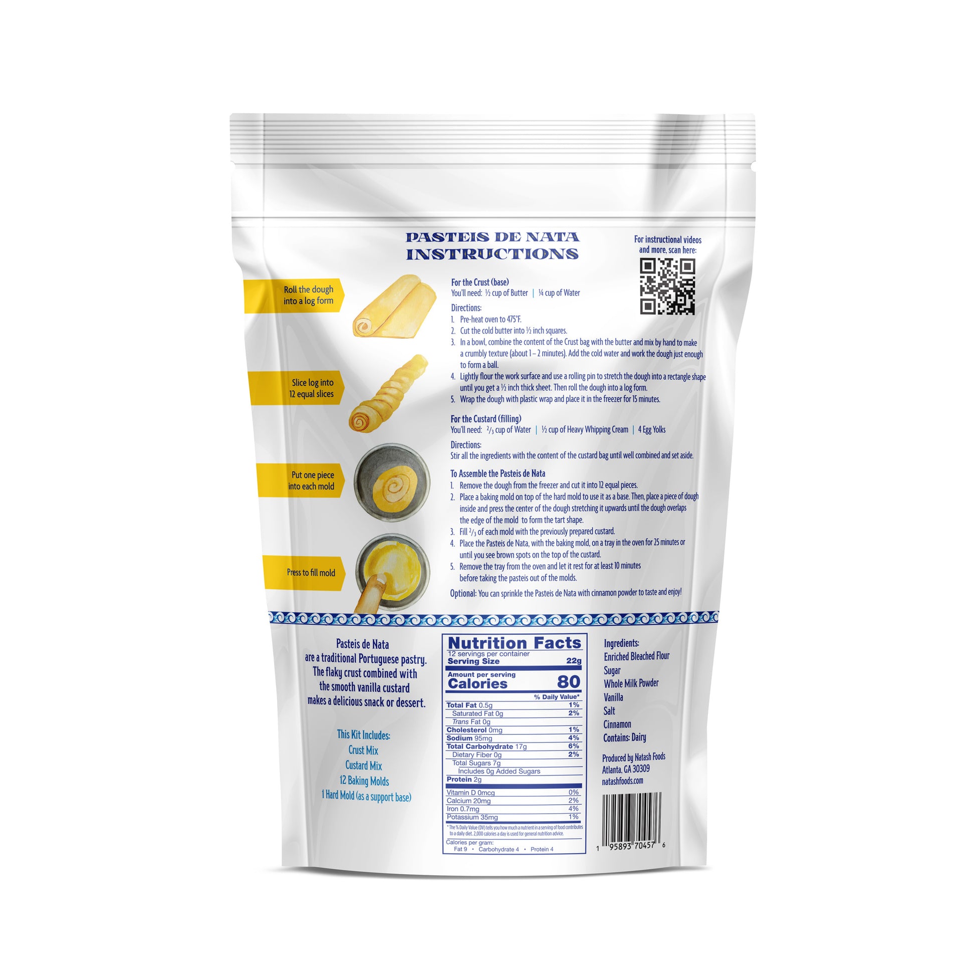 Pasteis de Nata Baking Mix